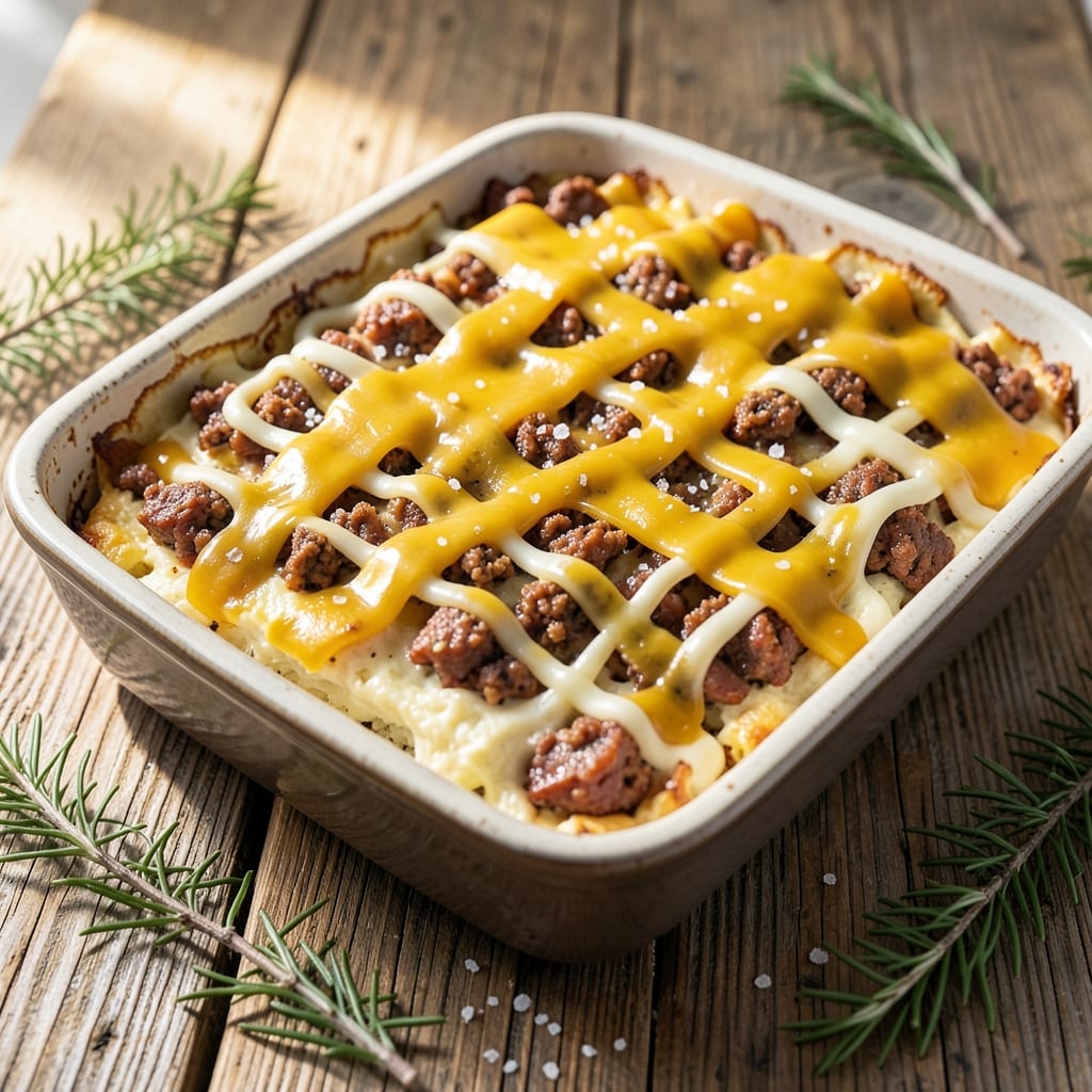 Christmas Morning Egg Bake Recipe: Festive One-Pan Breakfast for Crowds