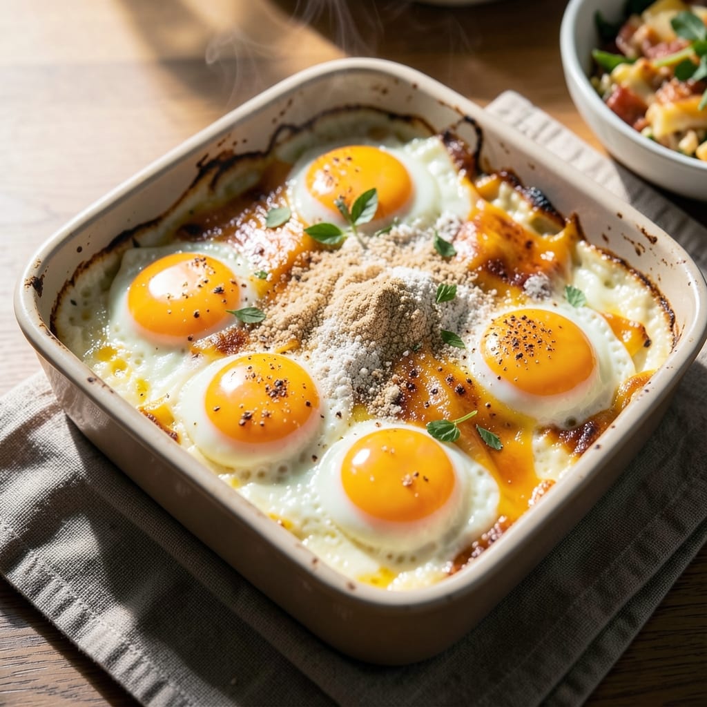 Egg Bake in Oven Recipe: Golden Crust, Silky Yolk Magic