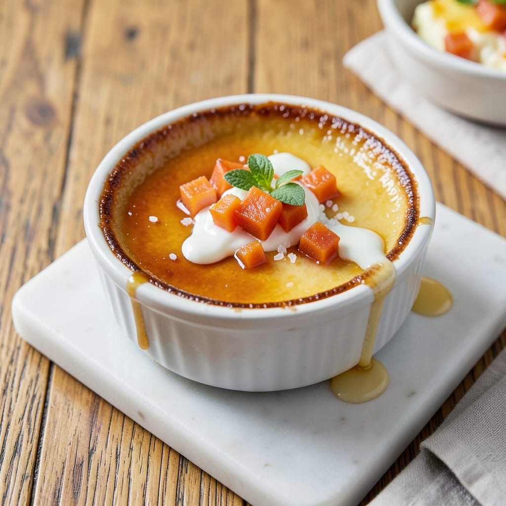 Cheese and Egg Flan Recipe: Silky Custard With Caramelized Top