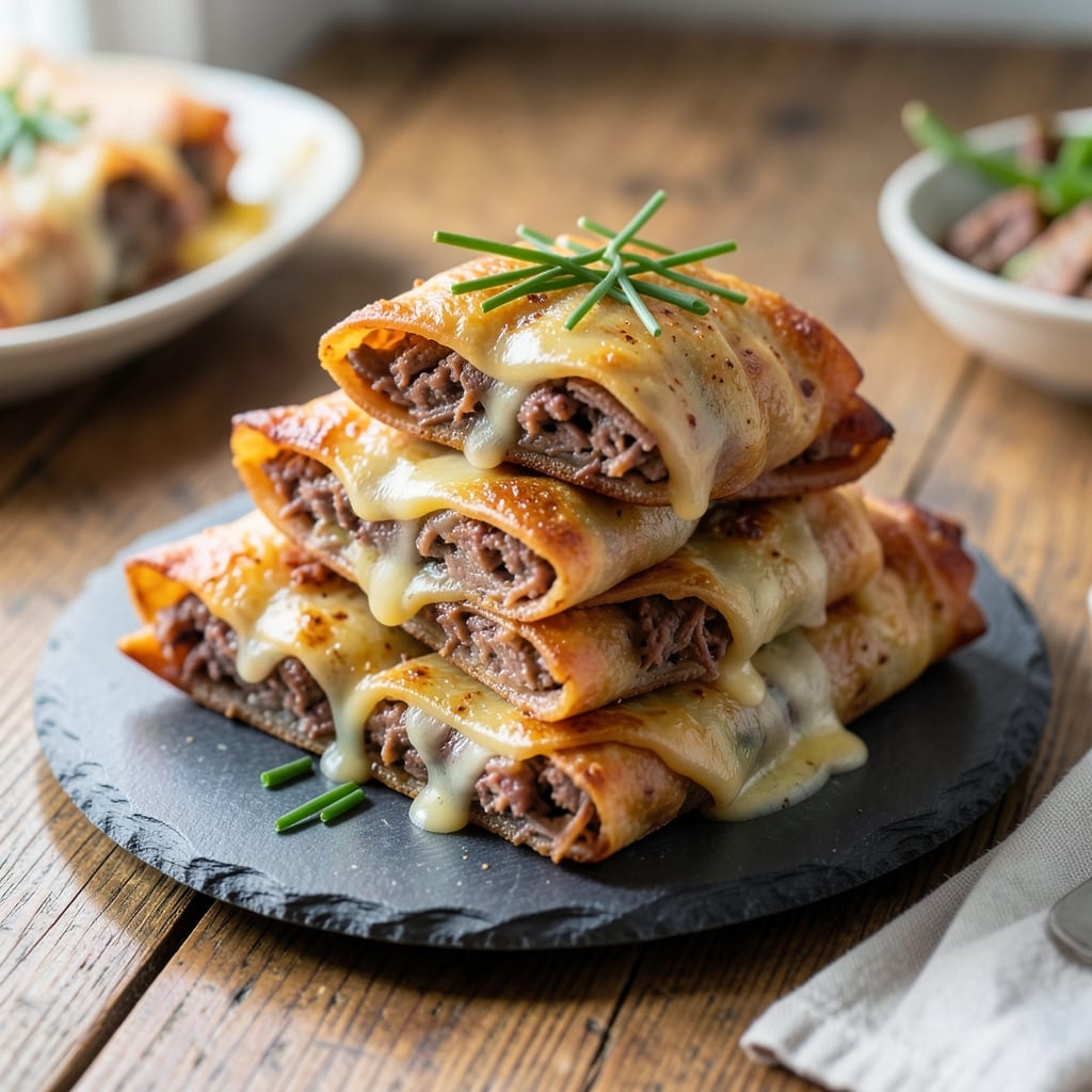 Corned Beef and Cheese Egg Rolls Recipe: Savory Breakfast Bites With Crispy Wraps