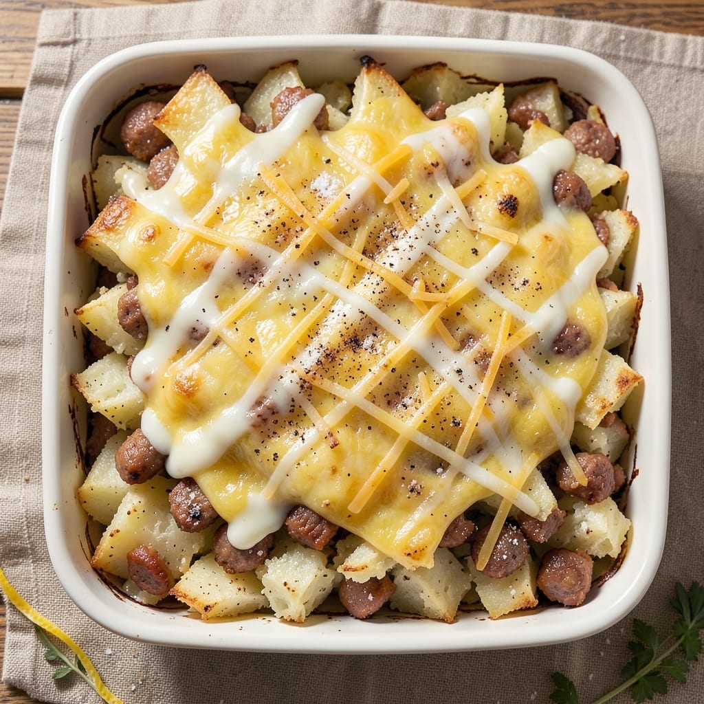 Bob Evans Sausage Egg Casserole Recipe: Crispy Top, Creamy Yolk Rivers