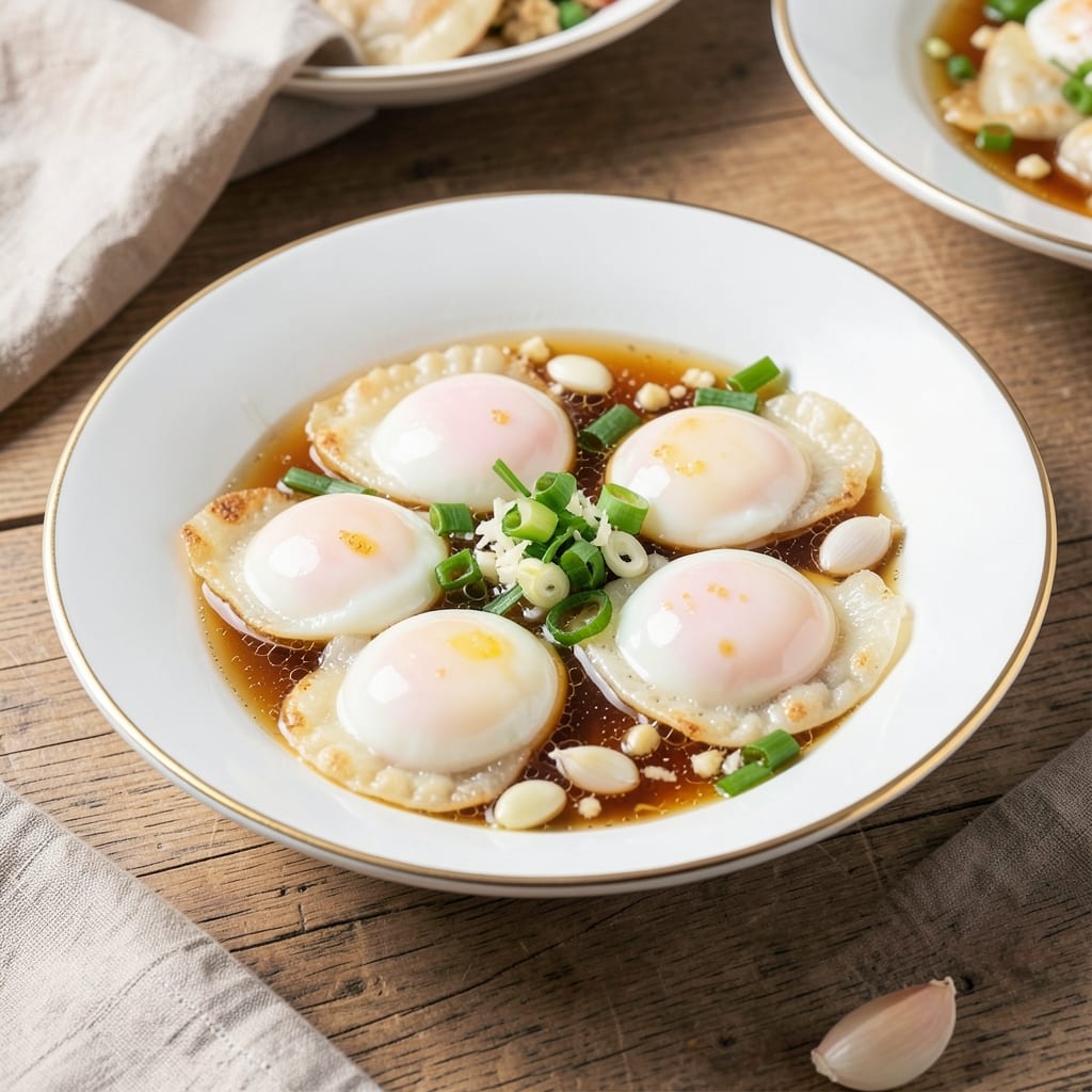 Chinese Water Egg Recipe: Crispy Wonton Cups With Silky Yolk Centers