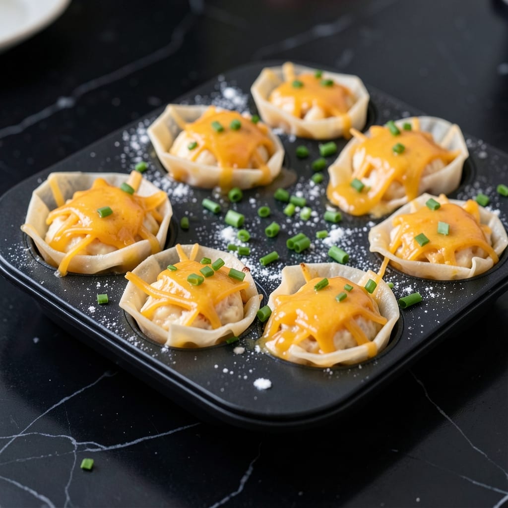 Dash Egg Bite Maker Recipe: Crispy Wonton Cups With Perfectly Runny Yolk