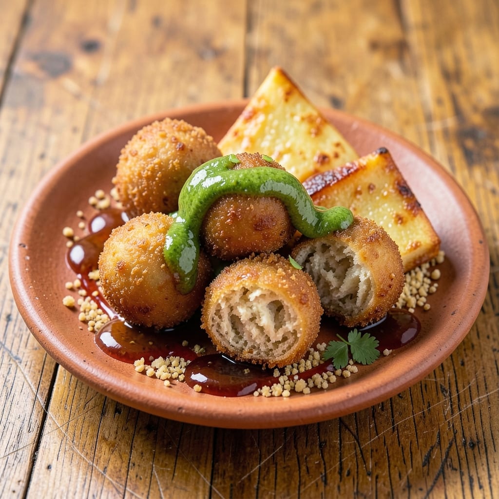 Indian Egg Balls Recipe: Spiced Yogurt-Coated Crunch With Runny Centers