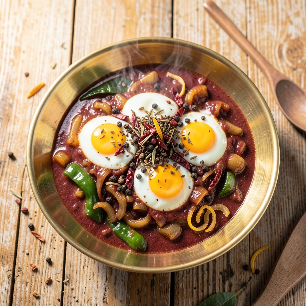 Chettinad Egg Curry Recipe in Tamil: Bold Spice and Coconut Harmony