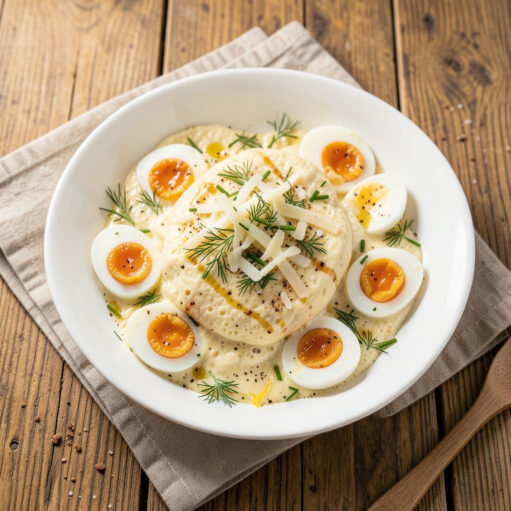 Boiled Egg Omelet Recipe: Silky Yolk Streaks in Crispy Wraps