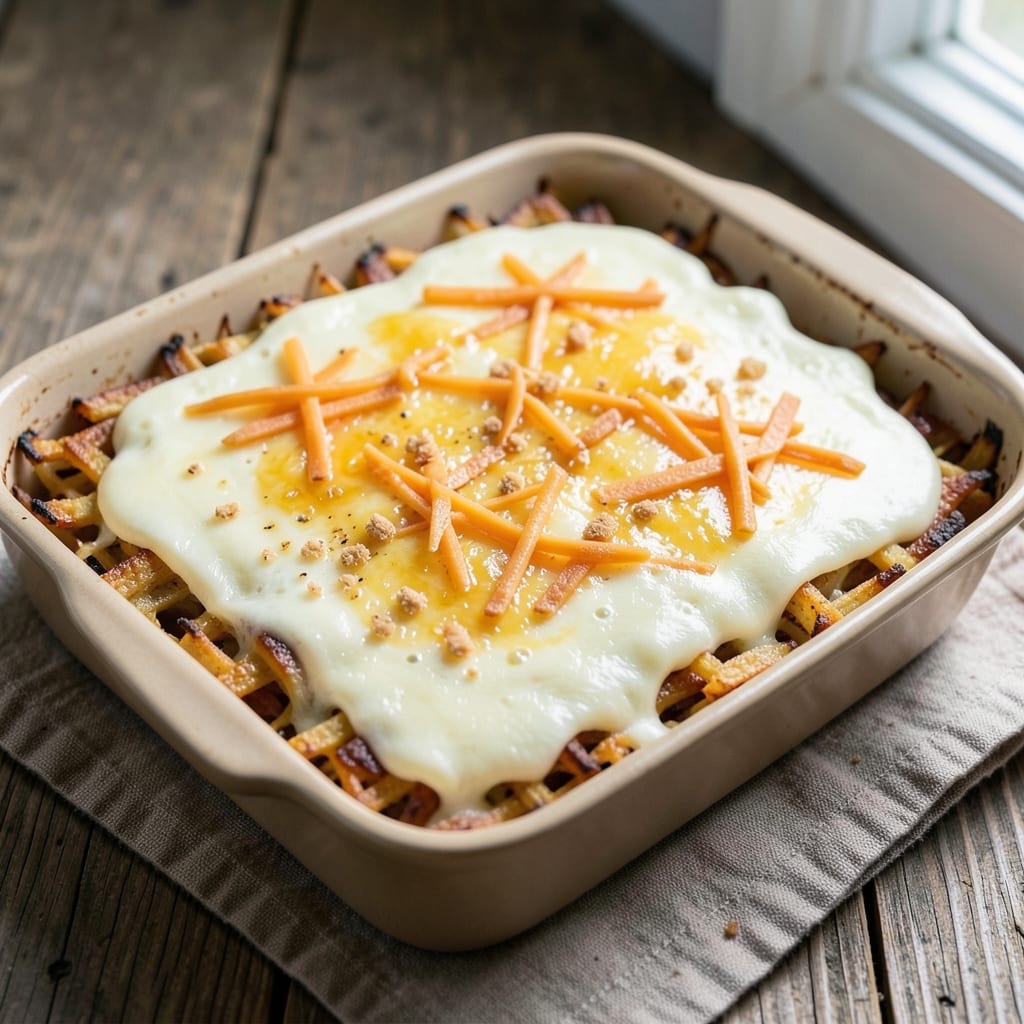 Egg Bake Recipe 8x8 Pan: Crispy Top and Silky Yolk Rivers in One Dish