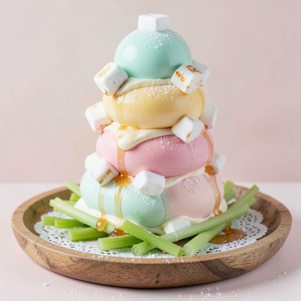 Easter Egg Haystacks Recipe: Crispy Celery Crowns With Creamy Yolk Rivers