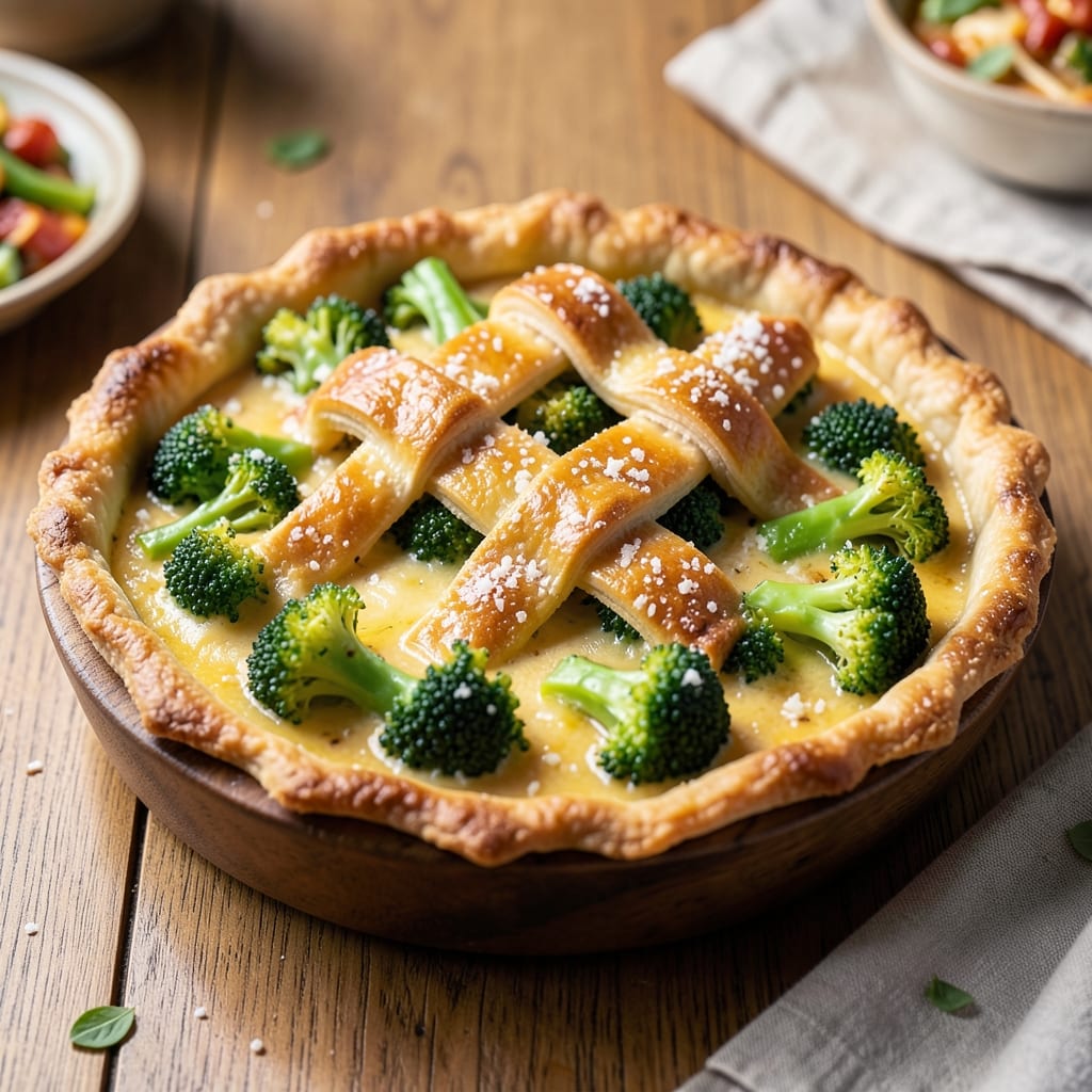 Broccoli Egg Quiche Recipe: Golden Crust With Silky Egg-Broccoli Fusion
