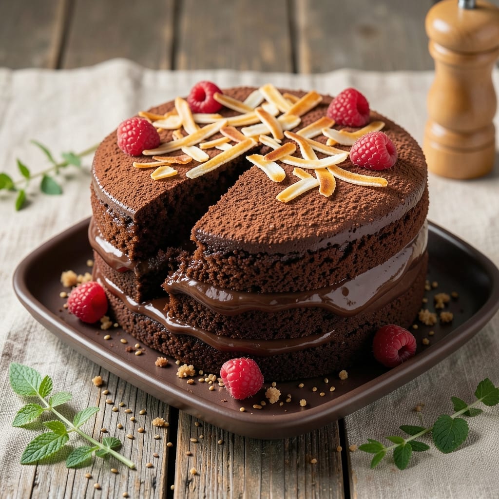 Dairy and Egg Free Chocolate Cake Recipe: Fudgy Layers Without Eggs or Dairy
