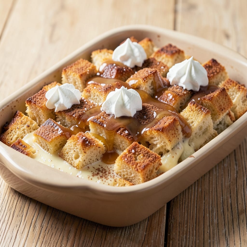 Egg Beaters Bread Pudding Recipe: Velvety Custard With Toasted Bread Crunch