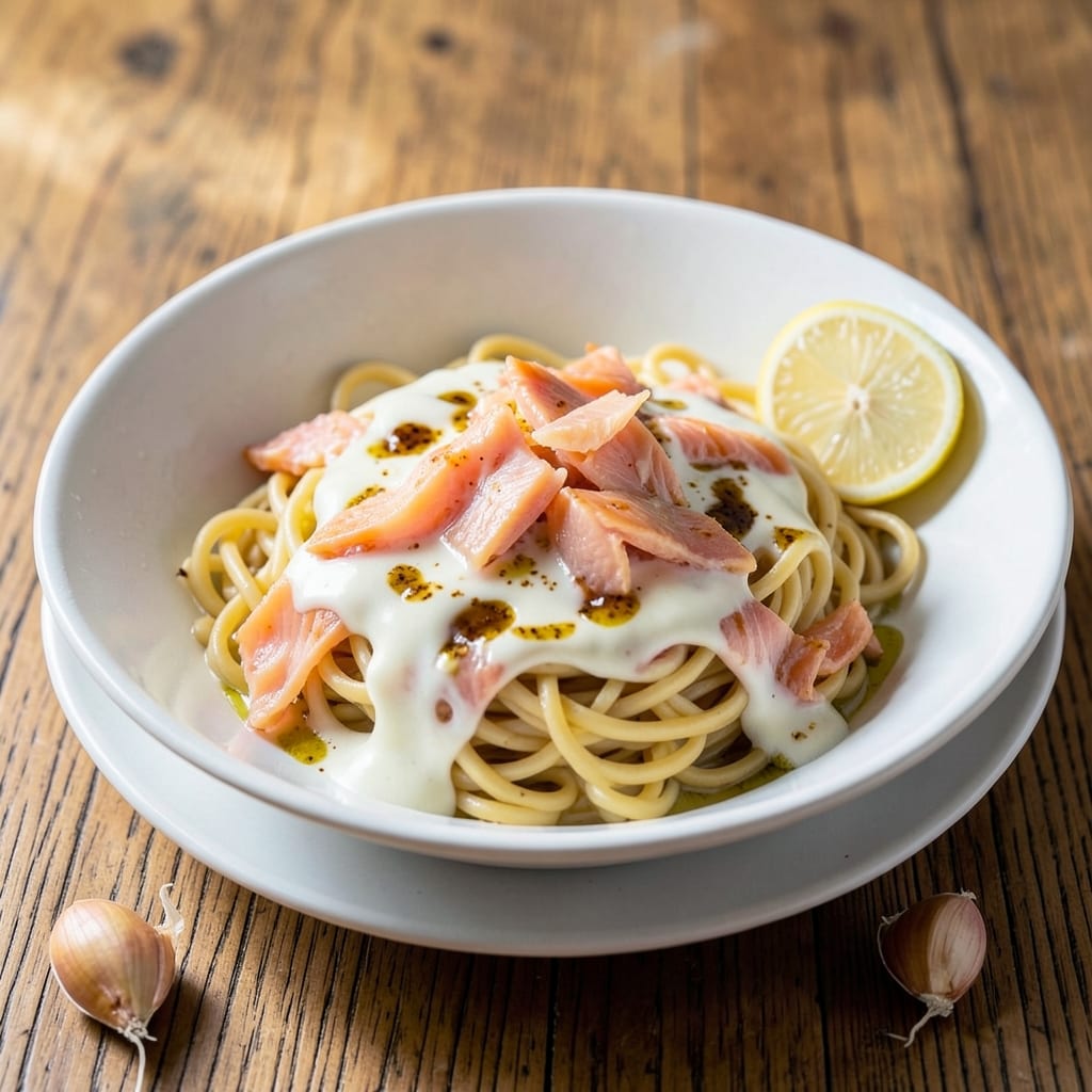 Canned Salmon and Egg Noodles Recipe: Smoky Creamy Mashup in 20 Minutes