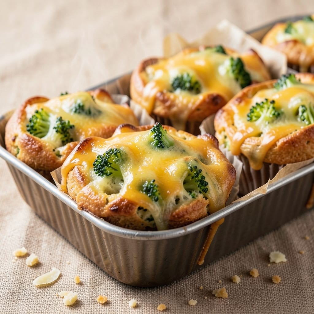 Broccoli Cheddar Egg Muffins Recipe: Crispy-Topped Bites Packed With Savory Cheese