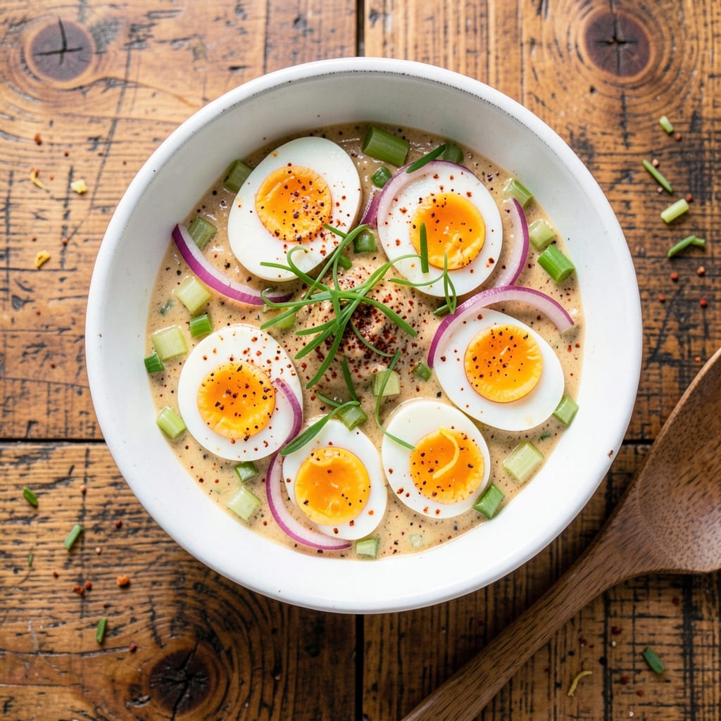 Cajun Egg Salad Recipe: Spicy Kick and Creamy Mayonnaise Harmony