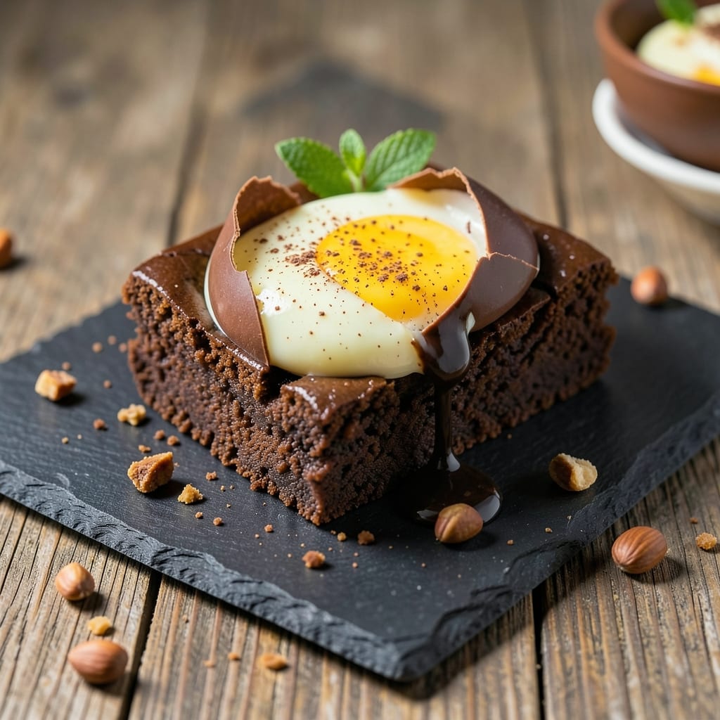 Brownie Creme Egg Recipe: Fudgy Centers and Crispy Shells