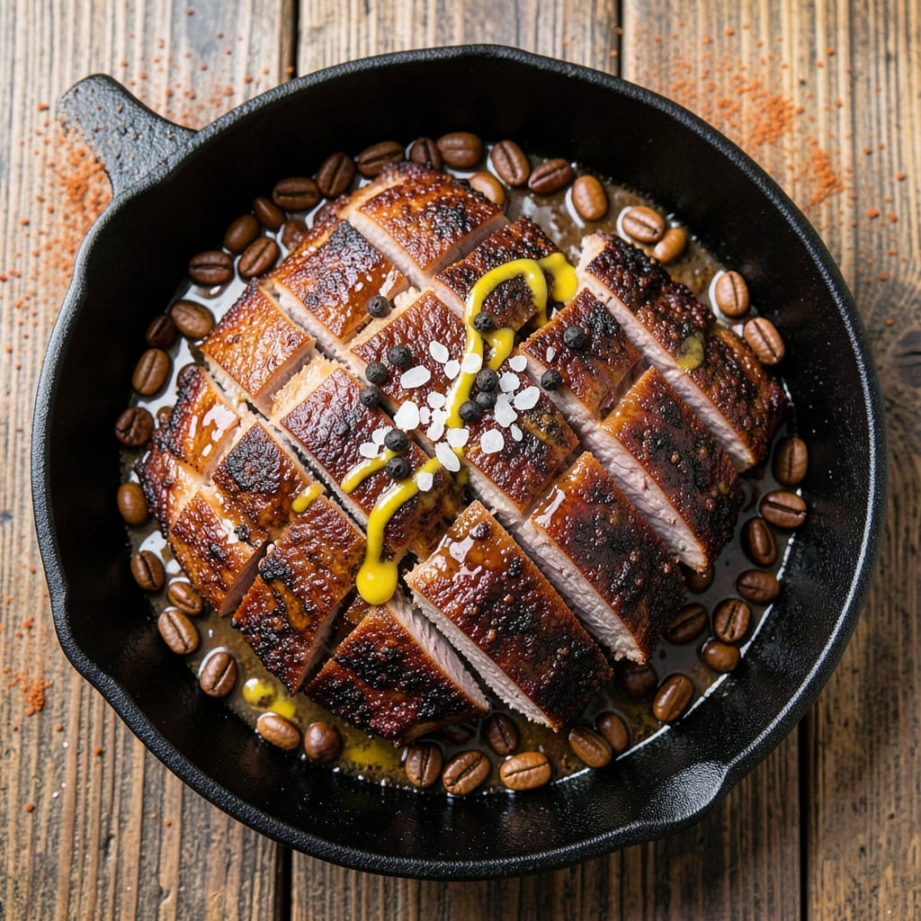 Big Green Egg Coffee Brisket Recipe: Smoky-Charred Crust and Slow-Smoked Tenderness