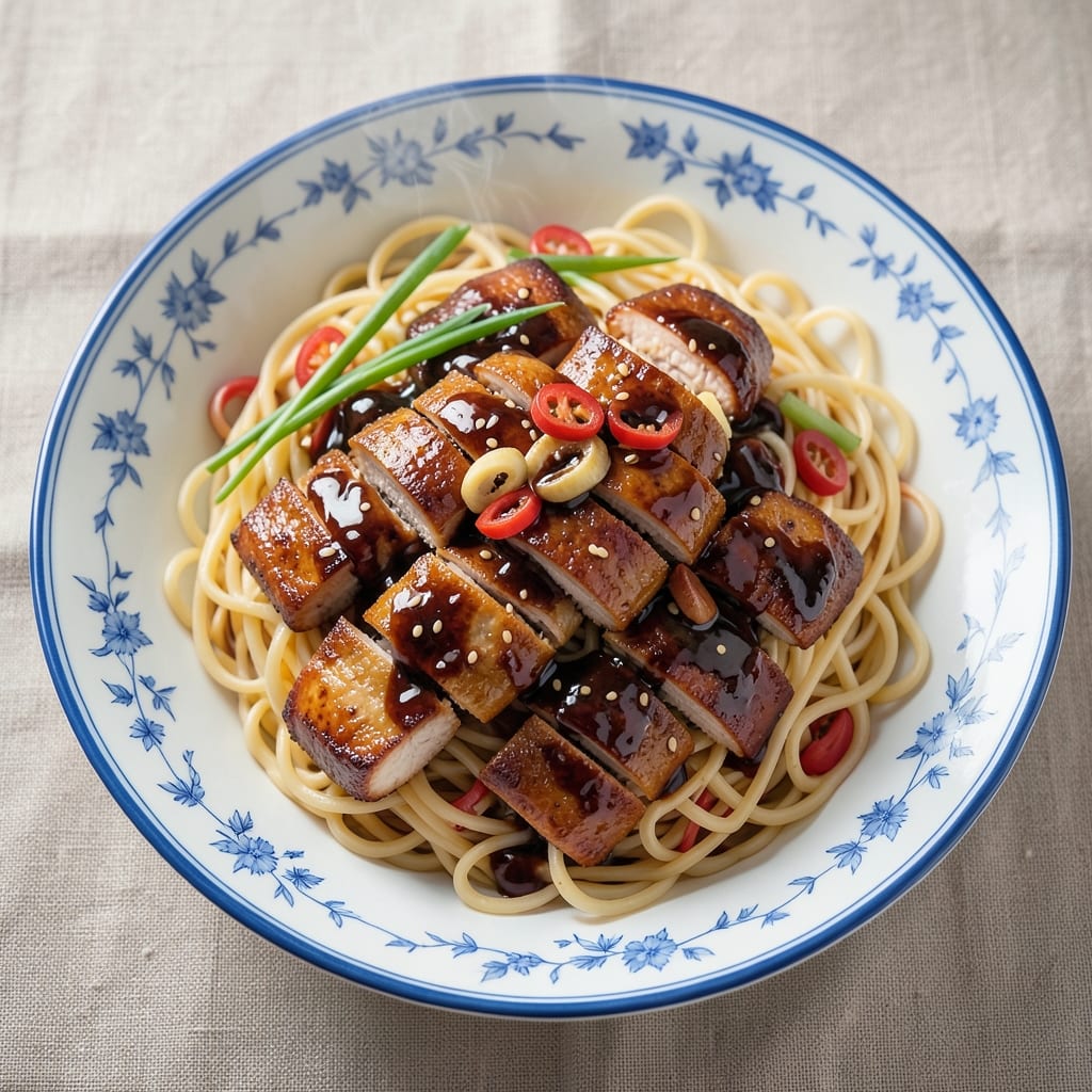 Chinese Chicken Egg Noodles Recipe: Savory Stir-Fry With Silky Noodles and Crispy Edges
