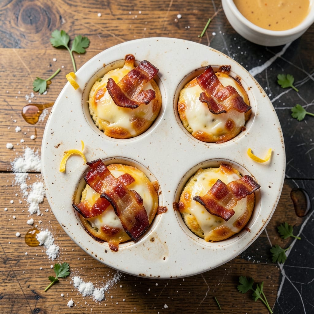 Bacon Egg and Cheese Egg Bites Recipe: Smoky Crispy Edges With Melty Yolk Rivers