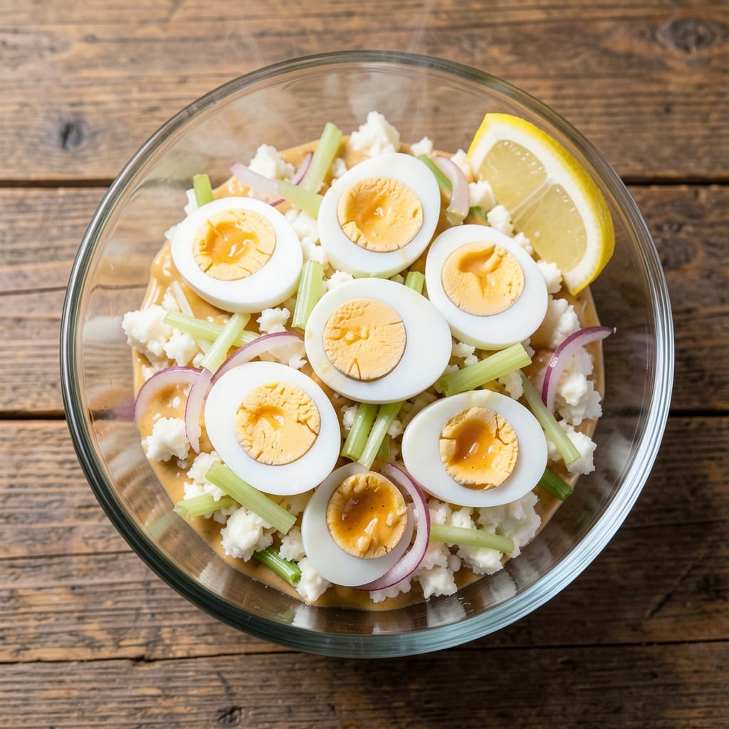 Ayesha's Egg Salad Recipe: Celery-Infused Creaminess With Perfect Texture