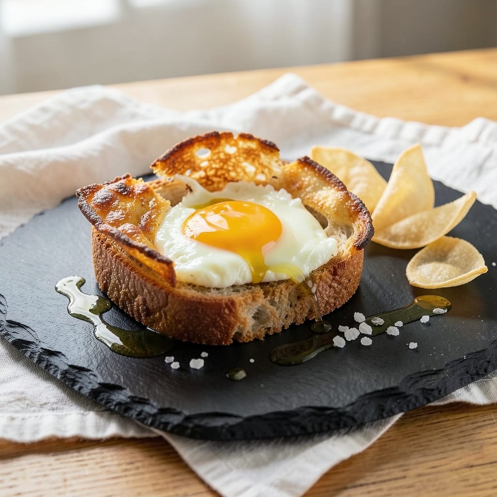 Crispy Egg Toast Recipe: Crunchy Wonton Shells With Silky Yolk Rivers