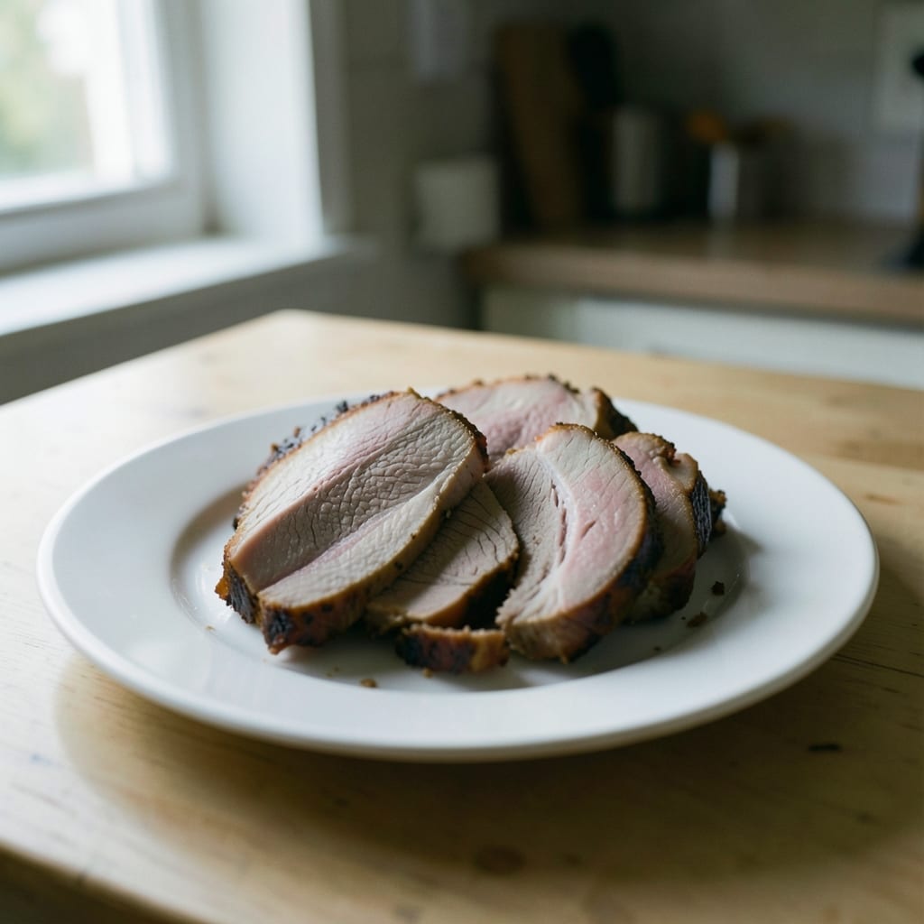The dish as the corrected method produces it