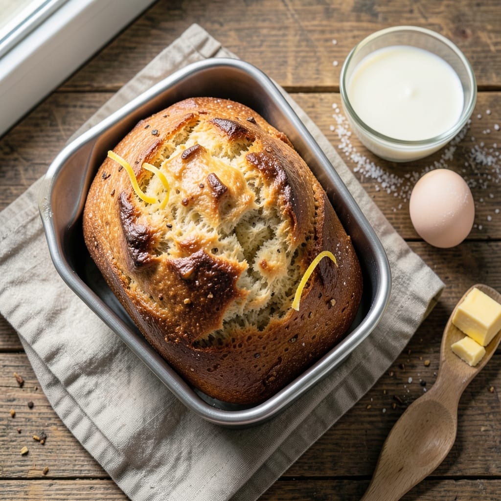 Bread Machine Recipe With Egg And Milk: Ultra-Moist Loaf With Buttery Crust