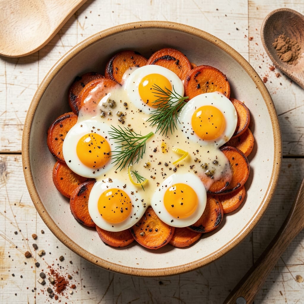 Carrots With Egg Recipe: Crispy-Topped Breakfast Bites in 15 Minutes