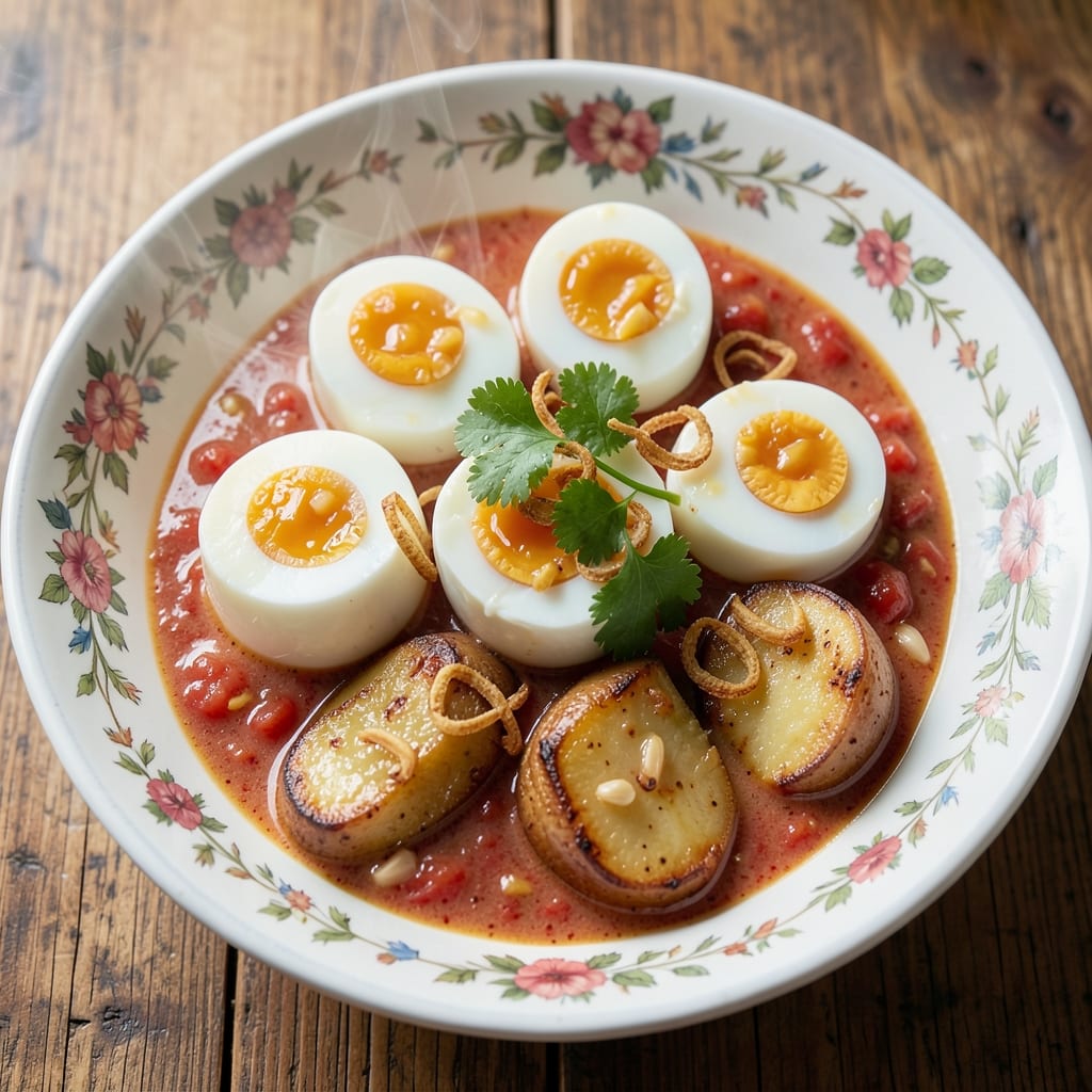 Boiled Egg and Potato Curry Recipe: Spiced One-Pot Comfort Meal