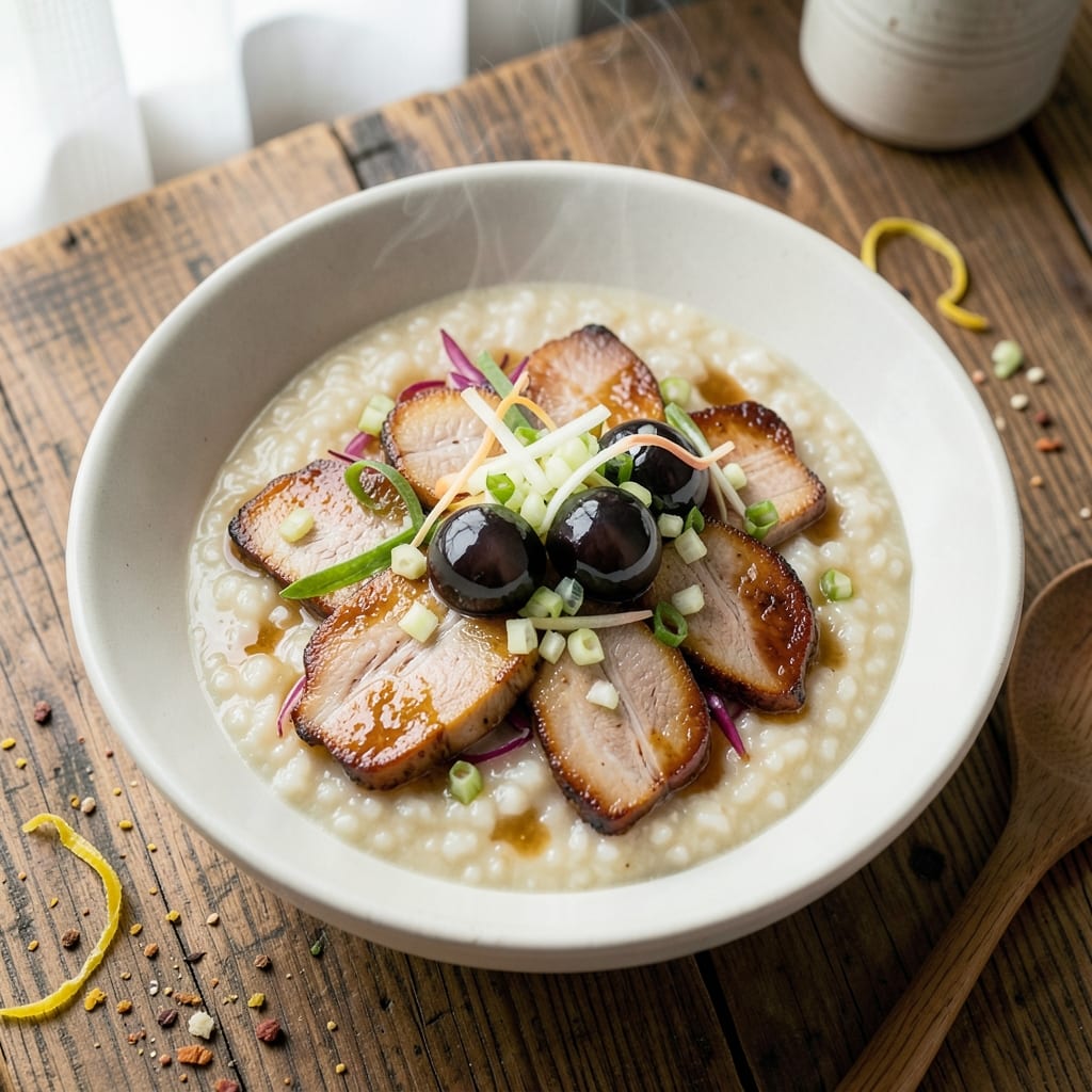 Century Egg Pork Porridge Recipe: Umami-Rich Silky Texture with Preserved Egg Depth