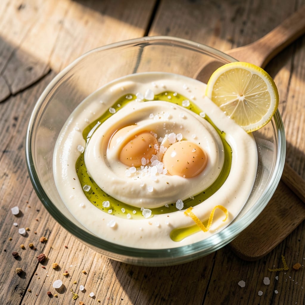 Creamy Egg Mayo Recipe: Ultra-Stable Emulsion for Deviled Eggs