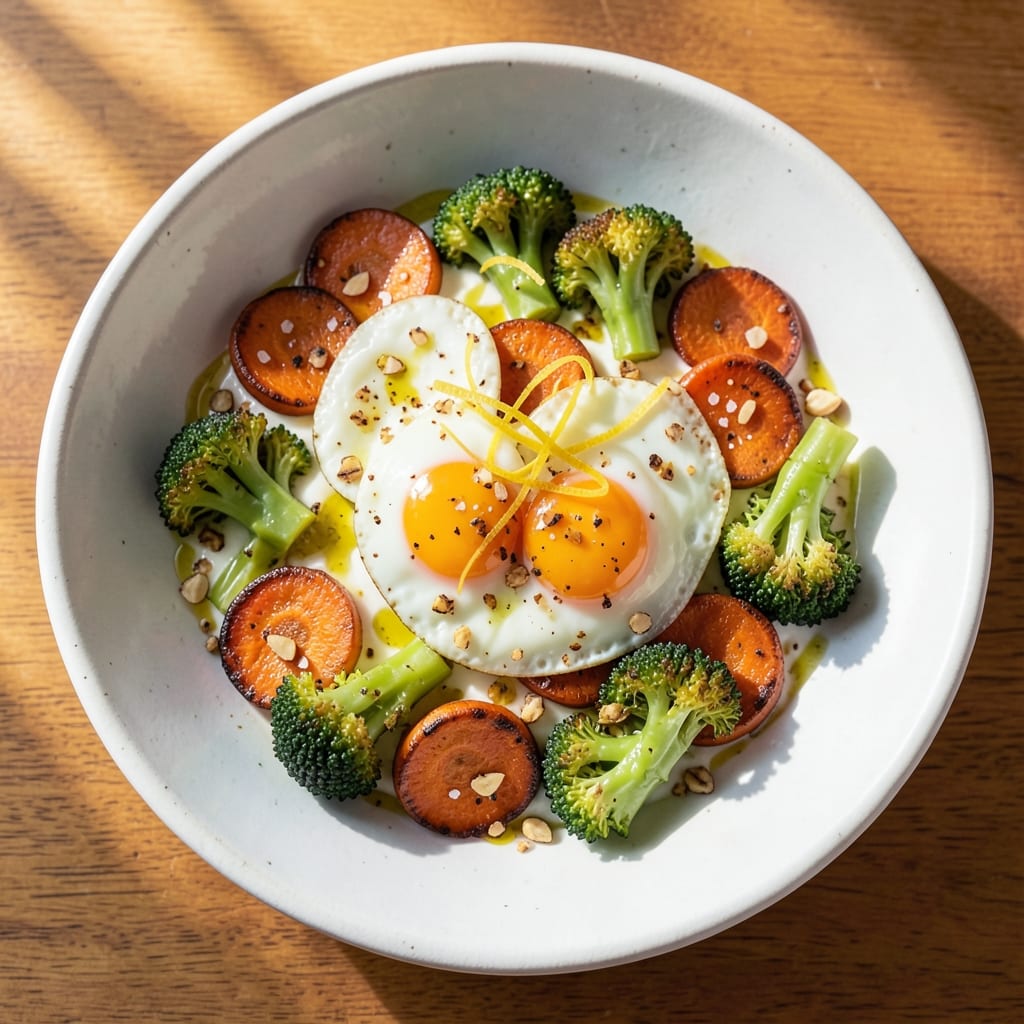 Carrot Broccoli Egg Recipe: Crispy-Topped Protein-Packed Breakfast