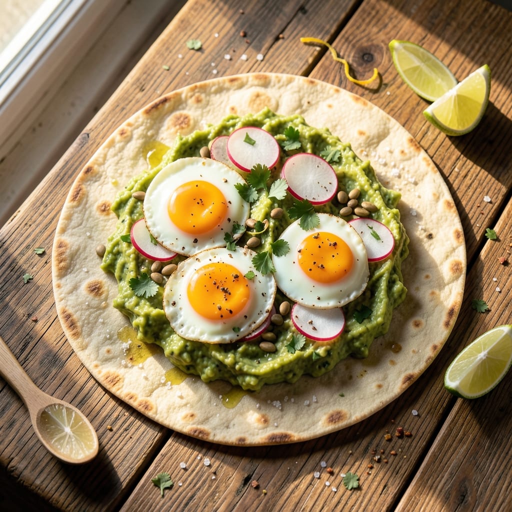 Avocado Egg Wraps Recipe: Creamy Avocado and Fluffy Scrambled Eggs in 10 Minutes