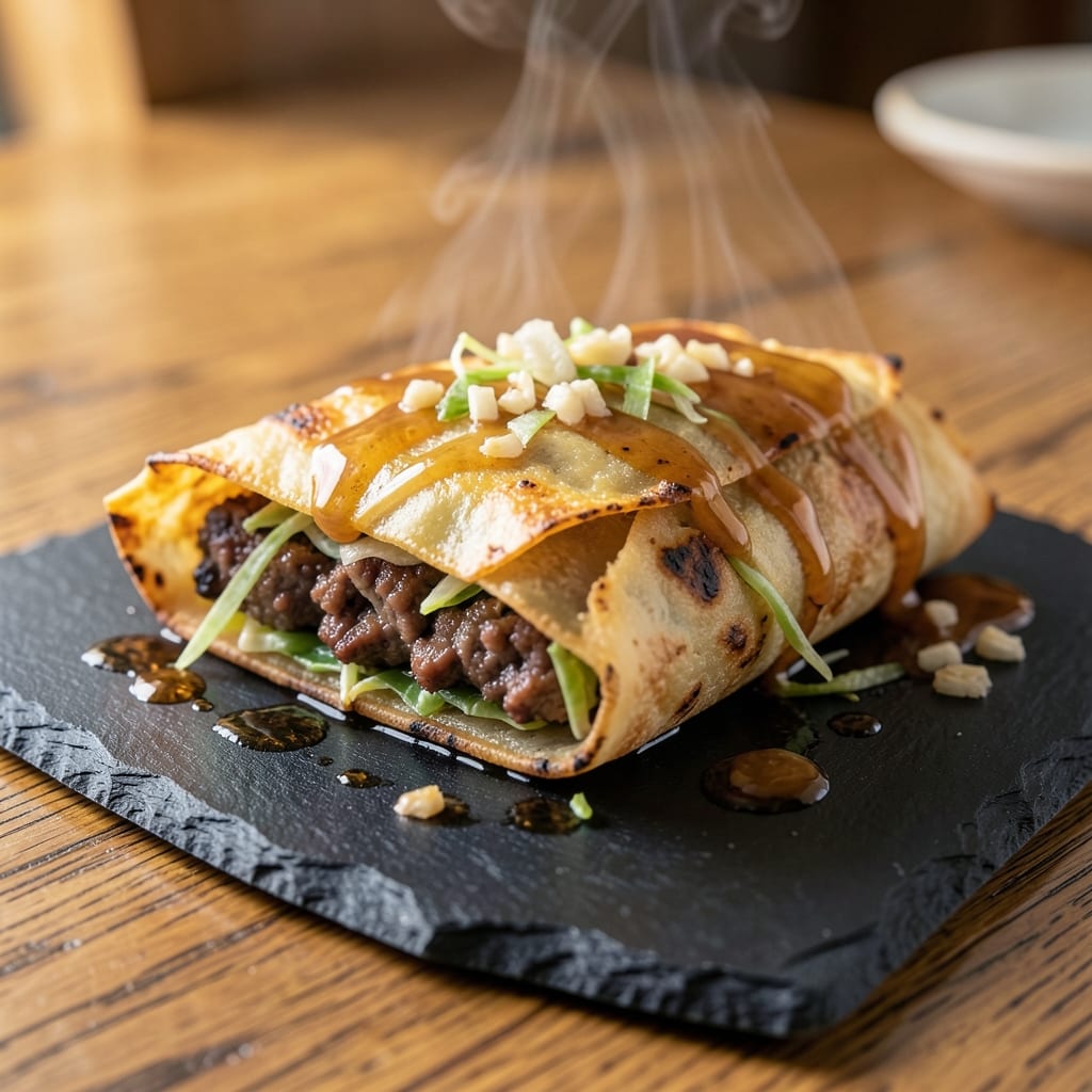 Cheesecake Factory Egg Roll Recipe: Crispy Wonton Shells Stuffed With Spicy Peanut Sauce