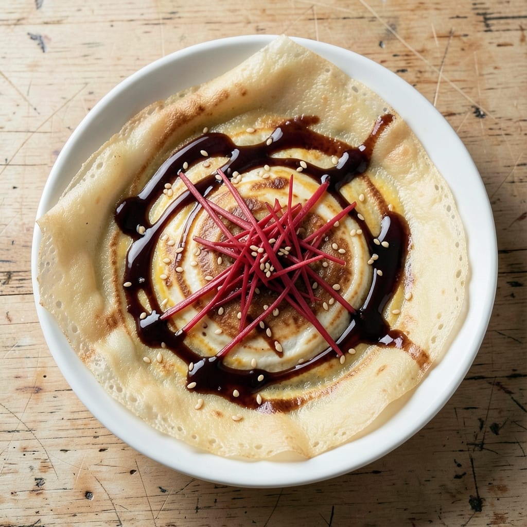 Chinese Egg Crepes Recipe: Silky Yolk Rivers in Crispy Wonton Wraps