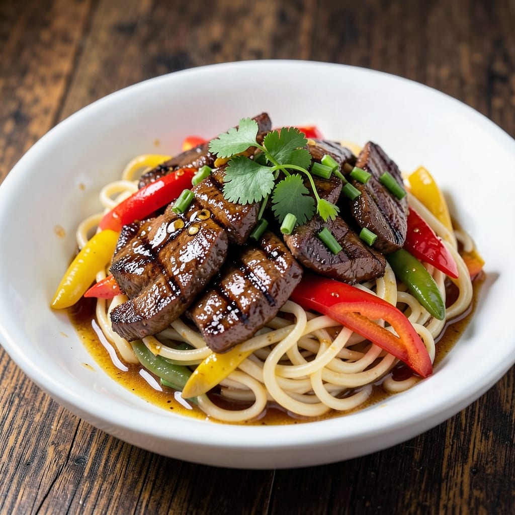 Beef Stir Fry With Egg Noodles Recipe: Wok-Heated Flavor With Silky Noodles