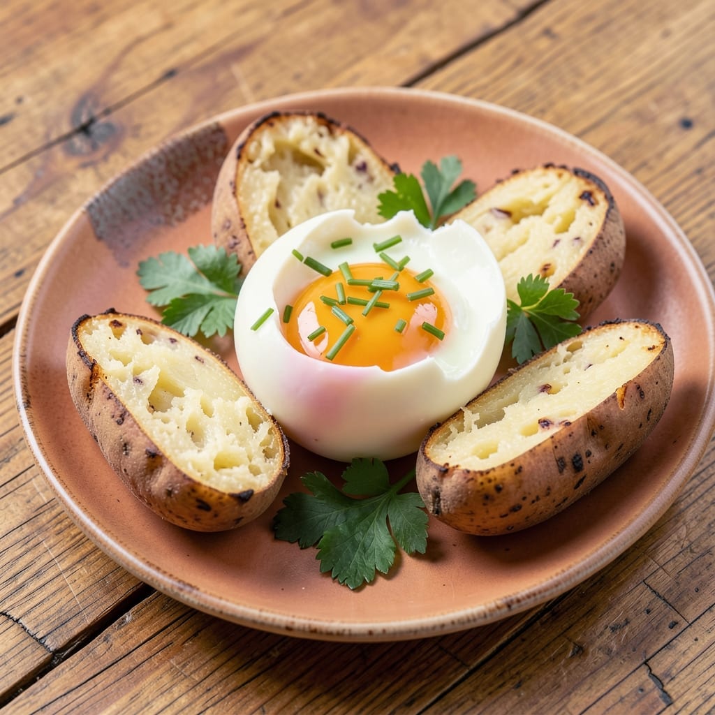 Boiled Egg and Potato Recipe: Crispy-Skin, Creamy-Center Masterpiece