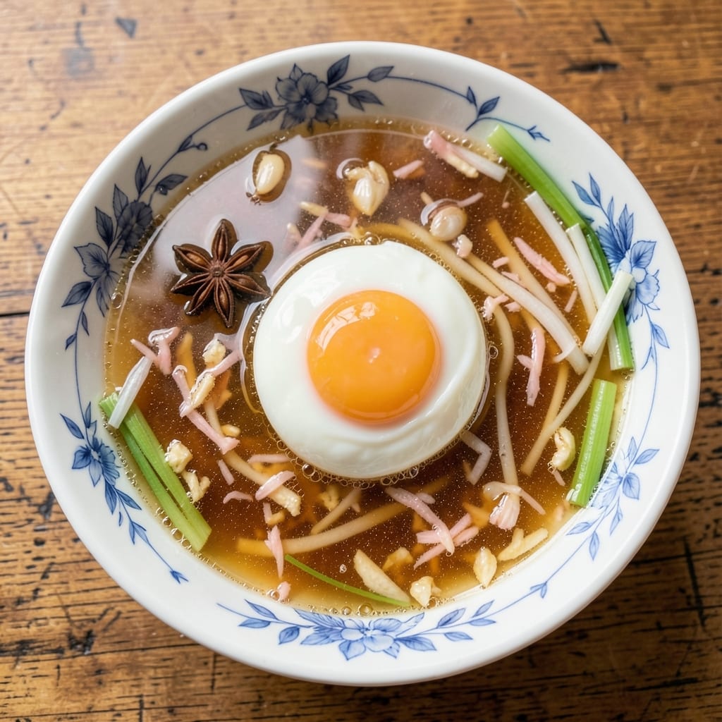 Chinese Restaurant-Style Egg Drop Soup Recipe: Silky Ribbons and Velvety Broth Mastery