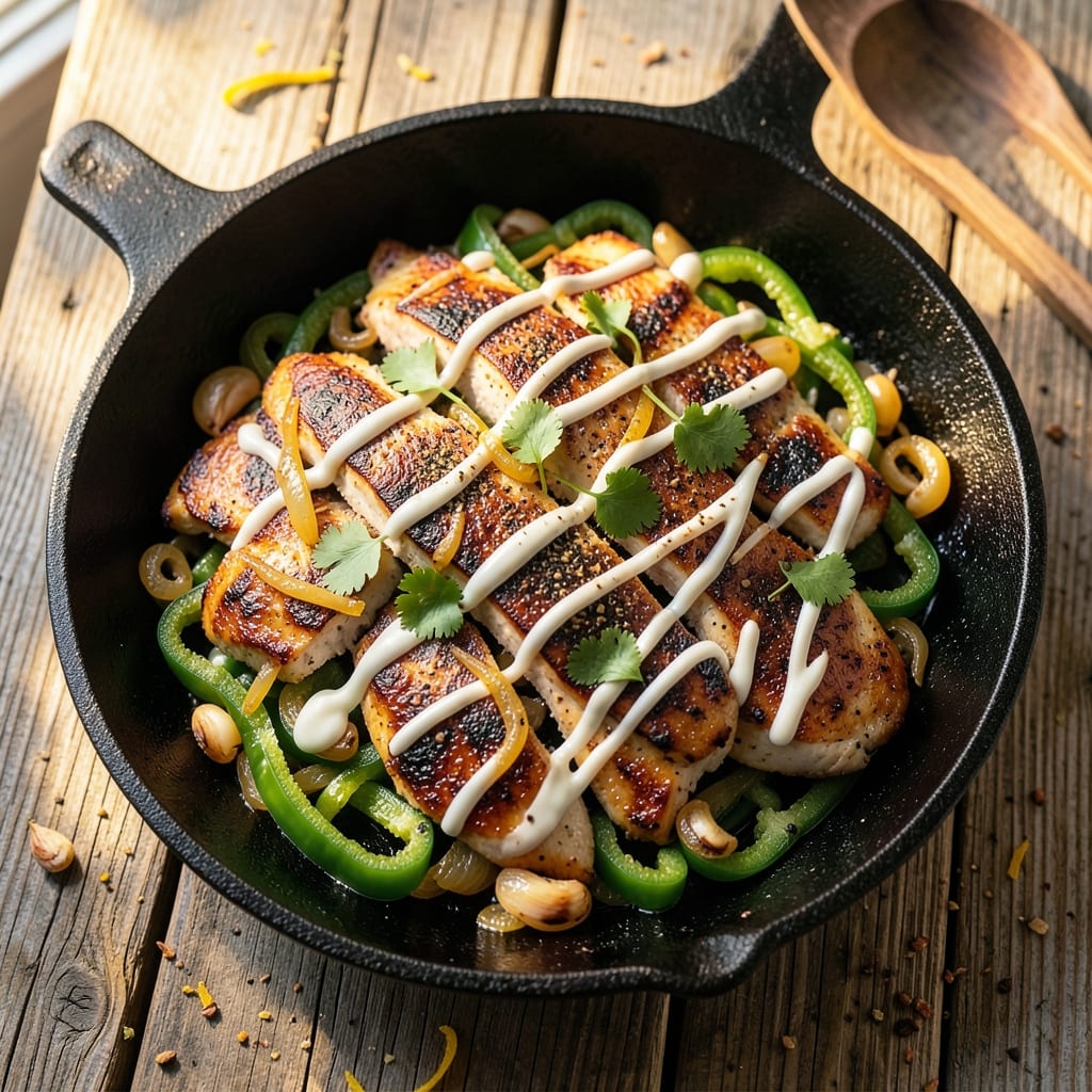 Big Green Egg Fajita Recipe: Smoky Charred Peppers and Onions in One Fire