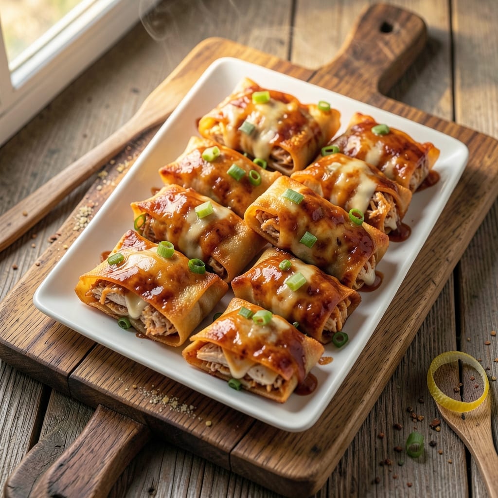 Buffalo Chicken Egg Rolls Recipe Air Fryer: Crispy Wonton Shells With Spicy Kick