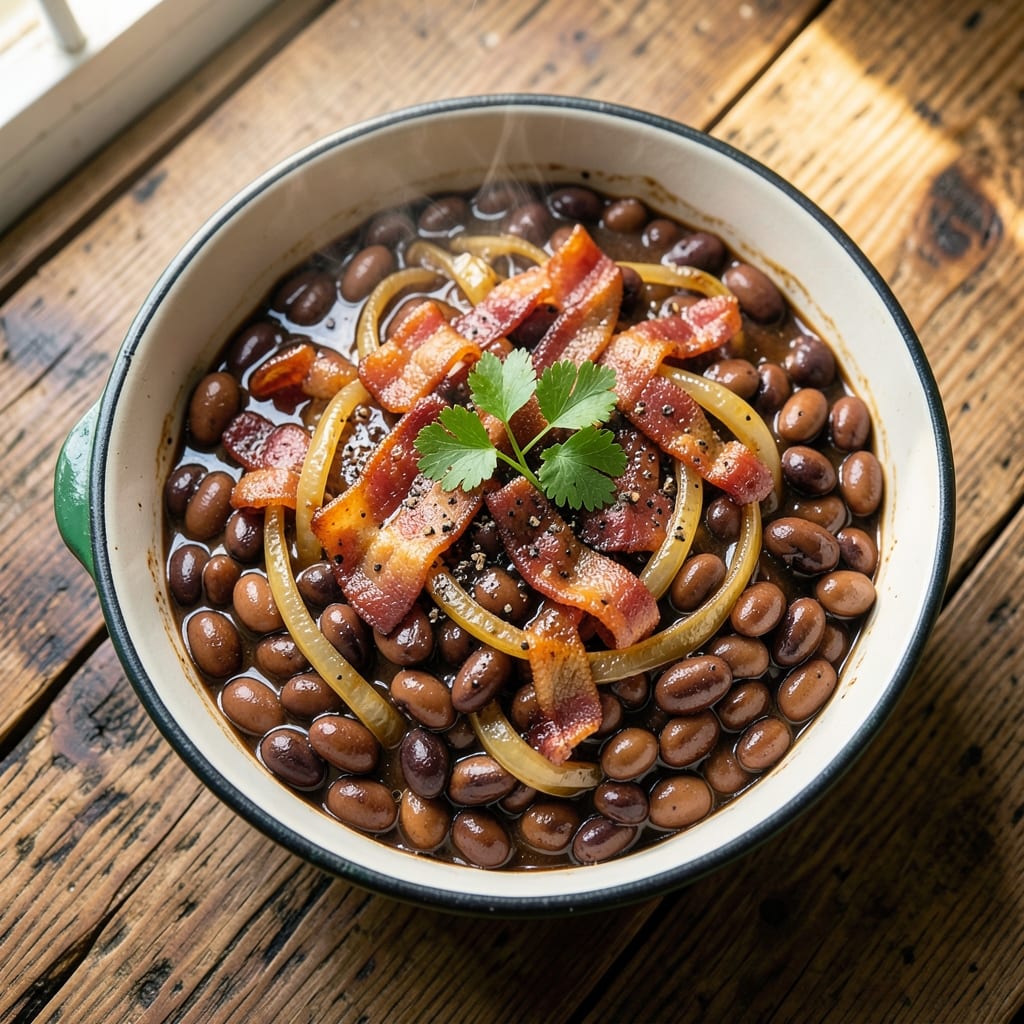 Big Green Egg Baked Beans Recipe: Smoky Campfire Depth in One Pot