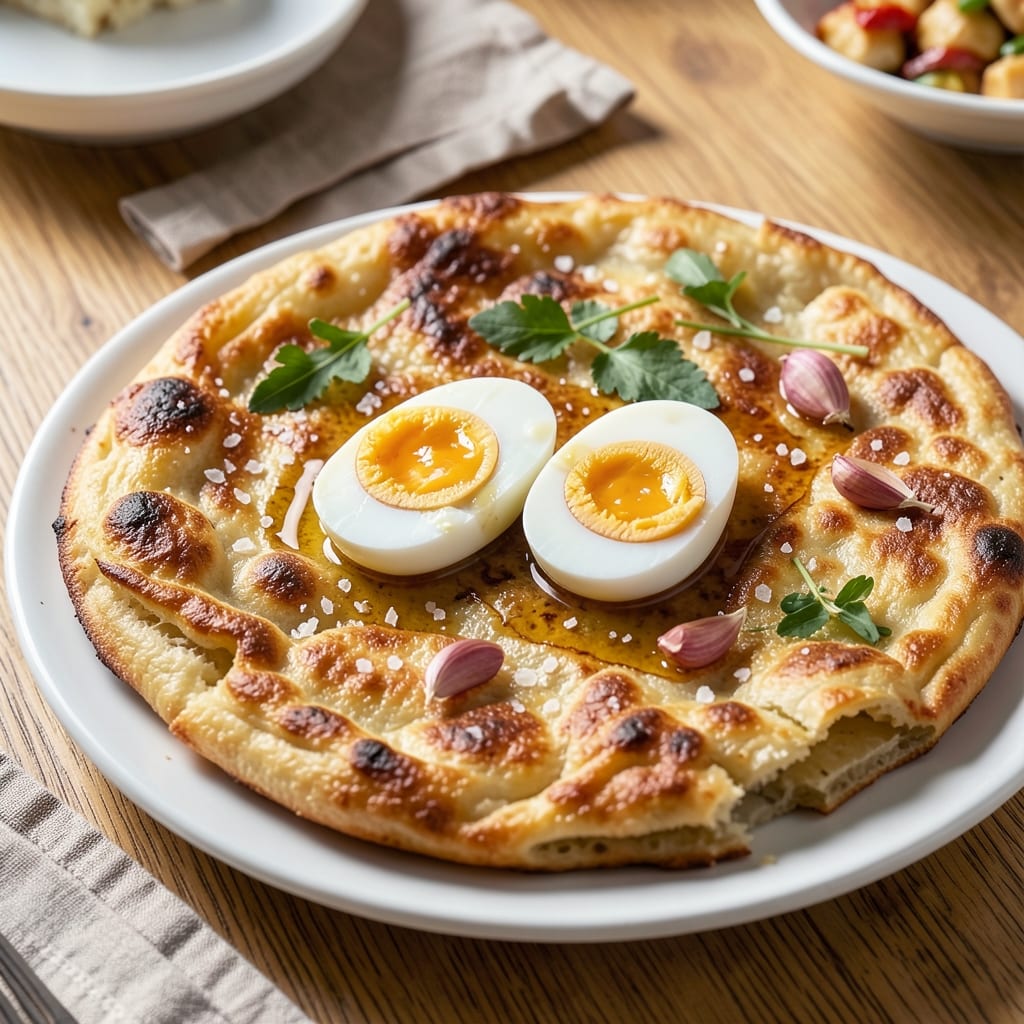 Boiled Egg Paratha Recipe: Flaky Layers With Runny Yolk Magic