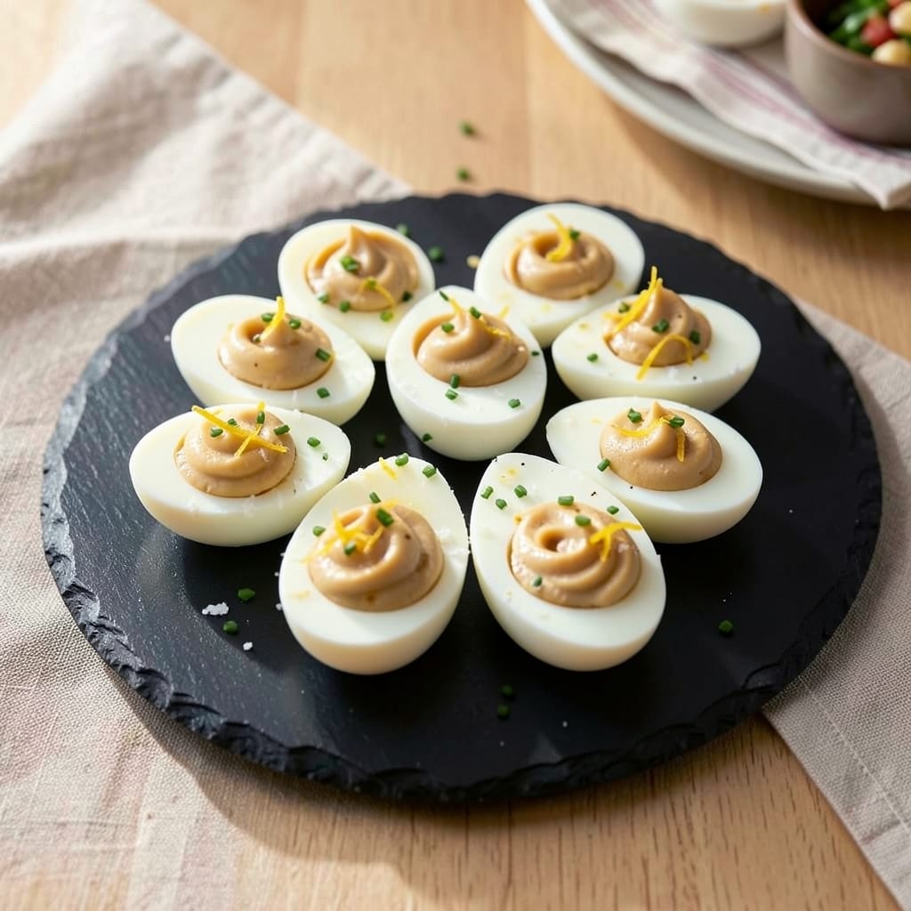 Deviled Egg Trees Recipe: Towering Bites With Crunchy Celery Crowns